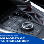 EV Mode Toyota Highlander